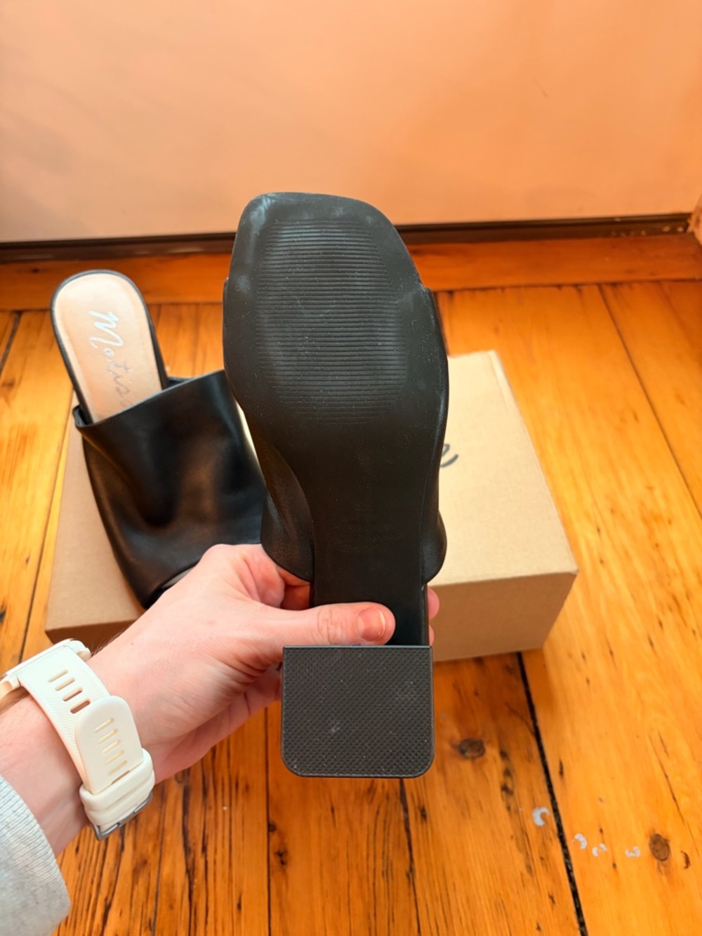 Matisse Kensington Heeled Black Sandal - Picture 8 of 8